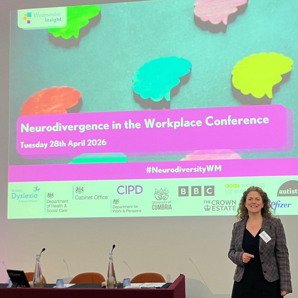 Westminster Insights Neurodivergence in the Workplace Conference with Elisabeth Bouchard Chairing